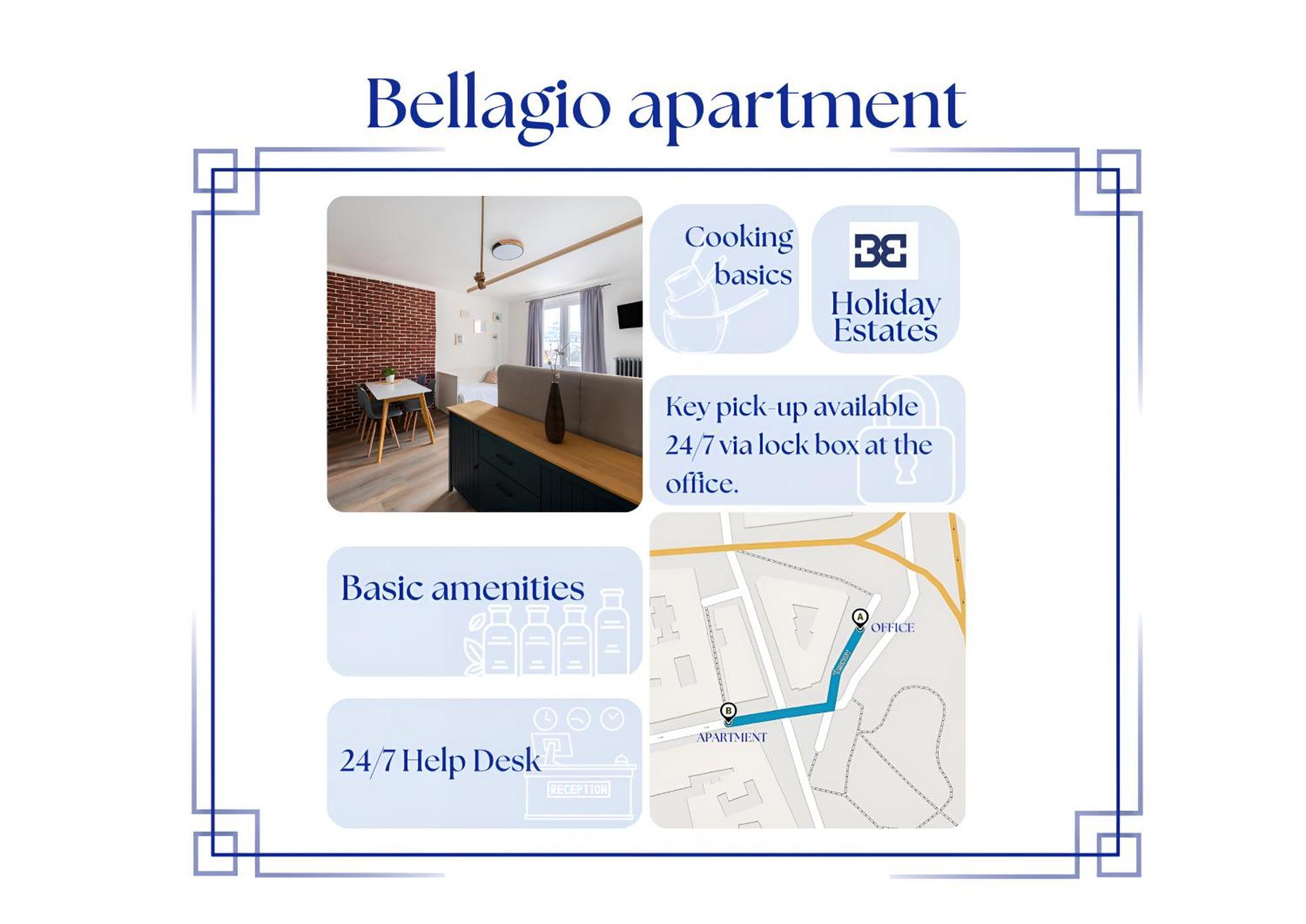 Bellagio Apartment Praga Exterior foto
